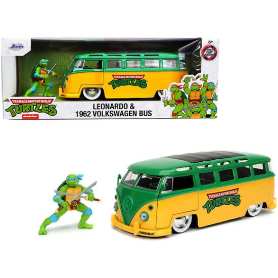 TMNT - Leonardo 1962 VW Bus 1:24