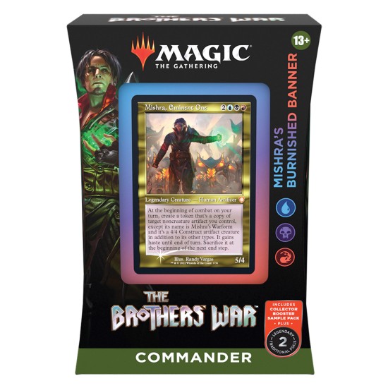 MTG Commander Deck - The Brothers War - Burnished Banner