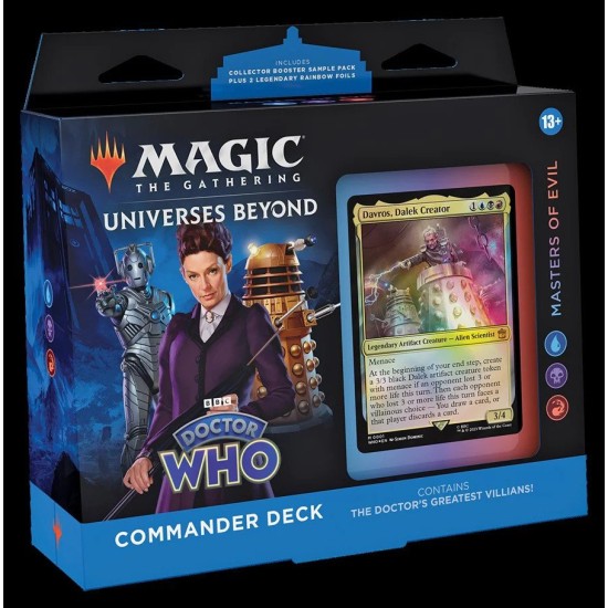 MTG Commander Deck - Doctor Who - Masters of Evil 