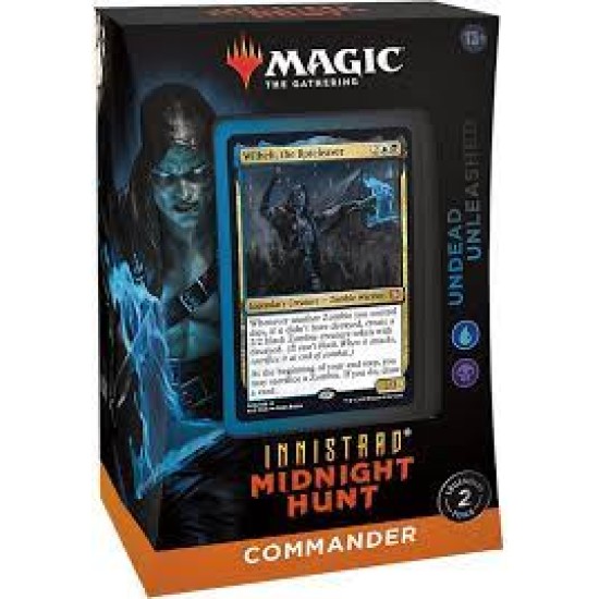 MTG Commander Deck - Innistrad Midnight Hunt - Undead Unleashed