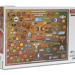 Puzzle Terraforming Mars - Logos (500 pieces)